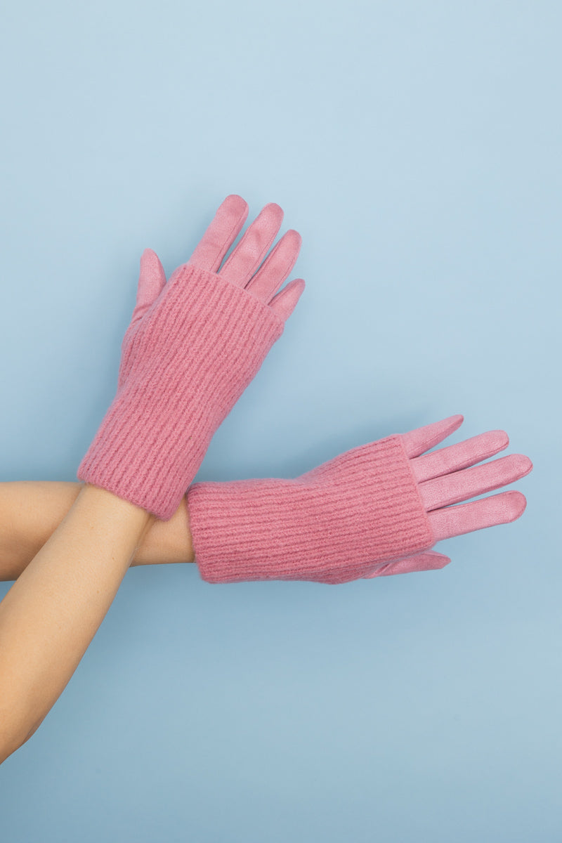 Cozy Knit Wool-Blend Touchscreen Gloves - NeoKira Unlimited