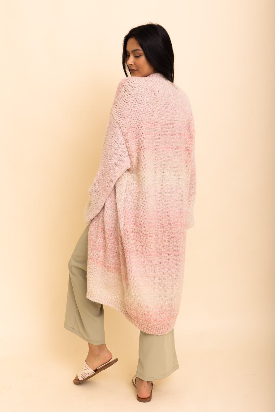 Lounge Around Longline Ombre Cardigan - NeoKira Unlimited