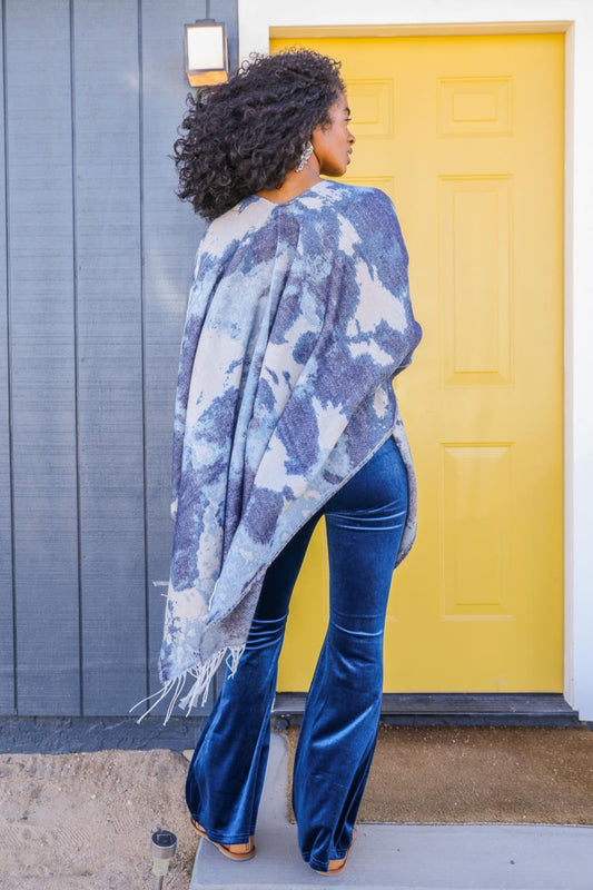 Marble Mirage Ruana Wrap - NeoKira Unlimited