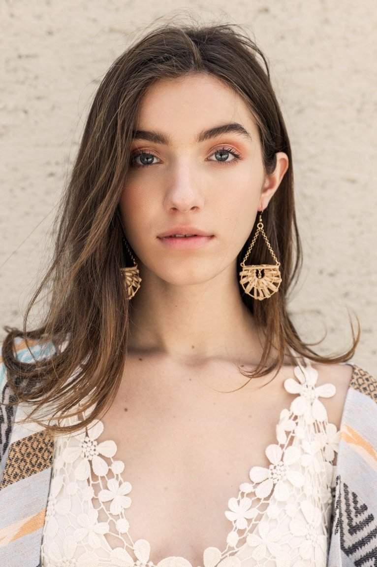 Natural Drop Woven Earrings - NeoKira Unlimited