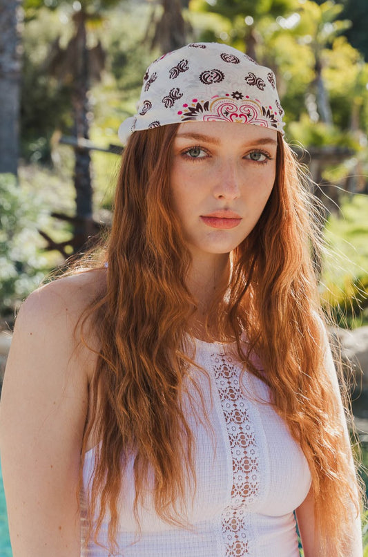 Vintage Colorful Paisley Bandana - NeoKira Unlimited