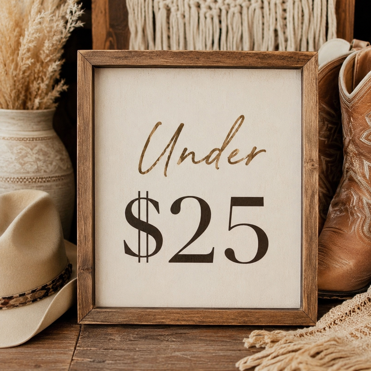 Under $25