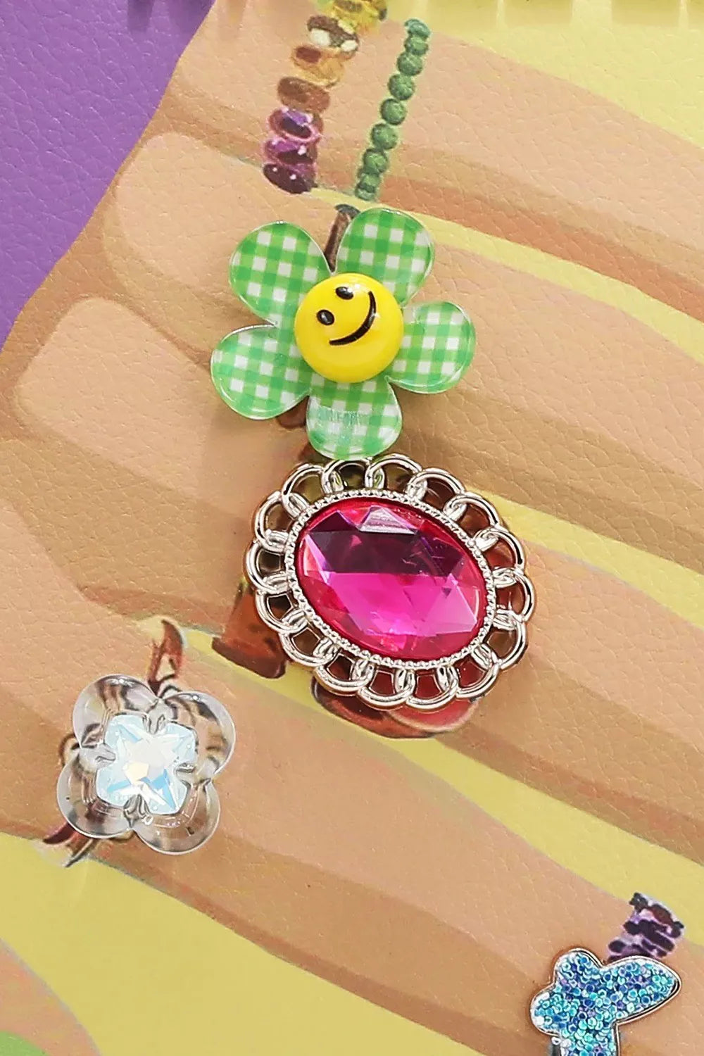 Nicole Lee USA Nail Polish Vegan Leather Handbag Pastel Chic - NeoKira Unlimited