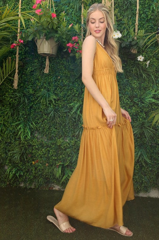 Sunny Elegance Maxi Dress Maxi Dress Lilou   