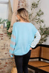 Sew In Love Full Size Striped Dropped Shoulder Sweater Sweater Trendsi   