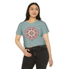 MANDALA Women's Festival Crop Top Crop Tee Printify   