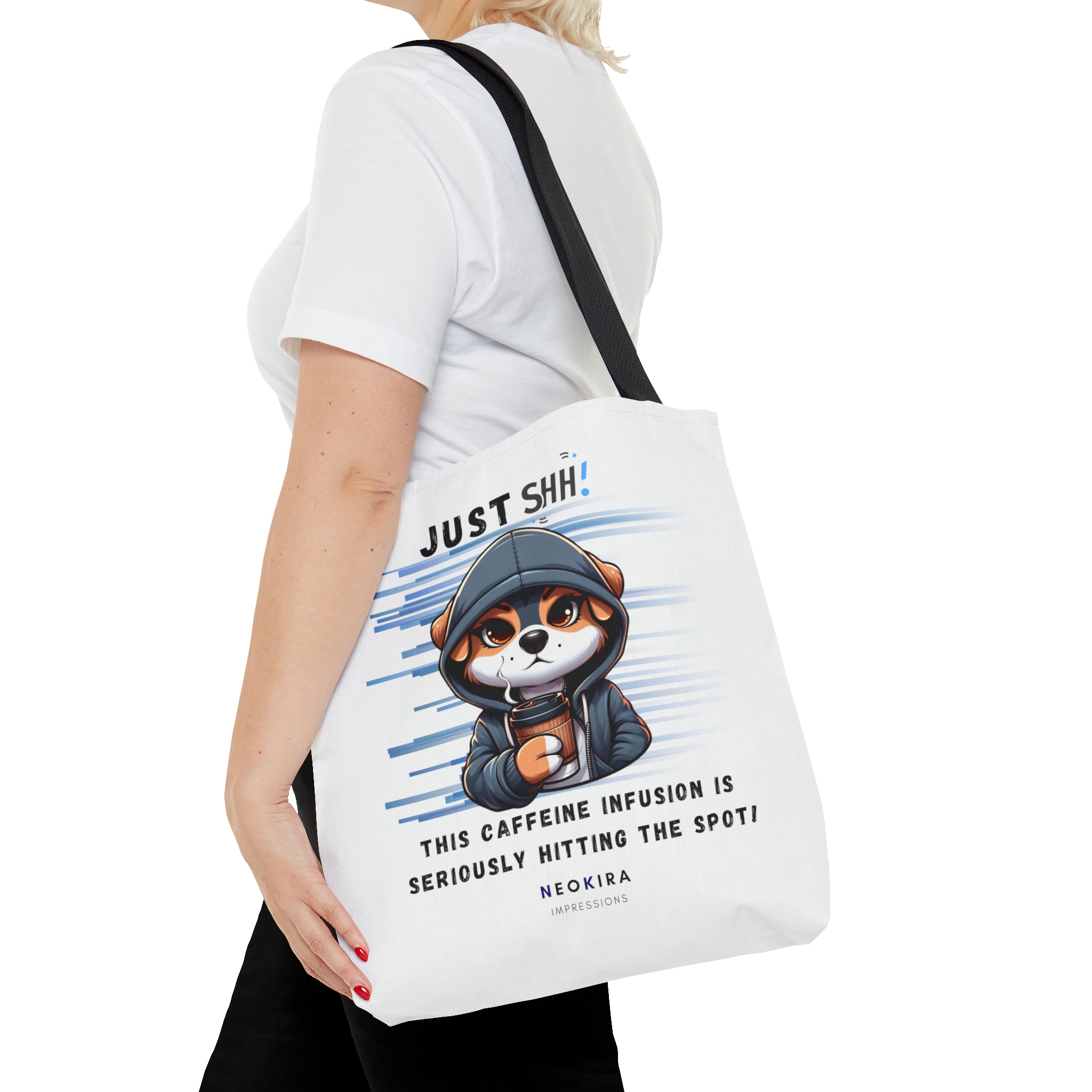 SHH Tote Bag Tote Bag Printify 16