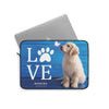 DOG LOVE Laptop Sleeve Laptop Sleeve Printify   