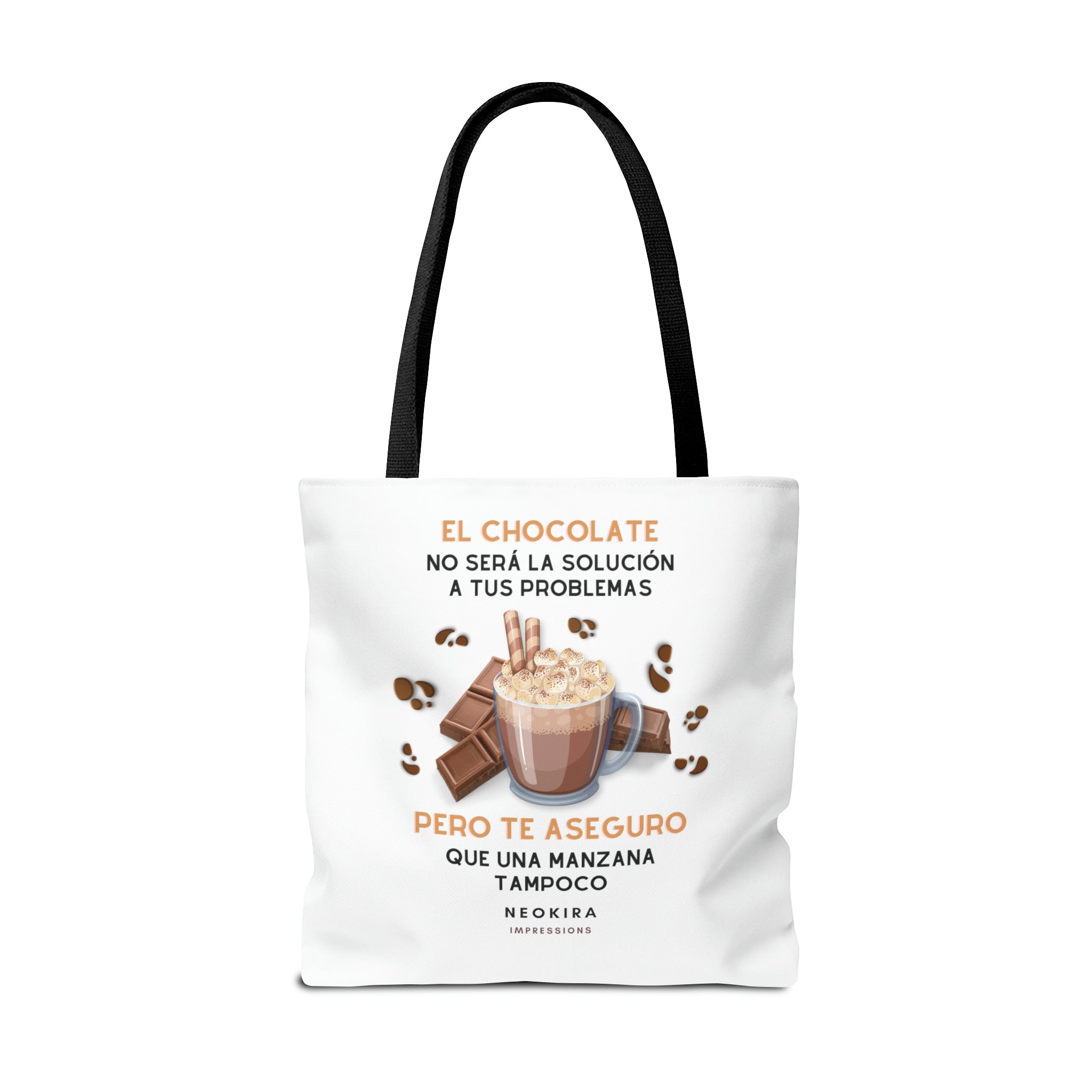 EL CHOCOLATE Tote Bag Tote Bag Printify   