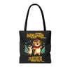 HAKUNAH MATATA BLACK Tote Bag Tote Bag Printify   