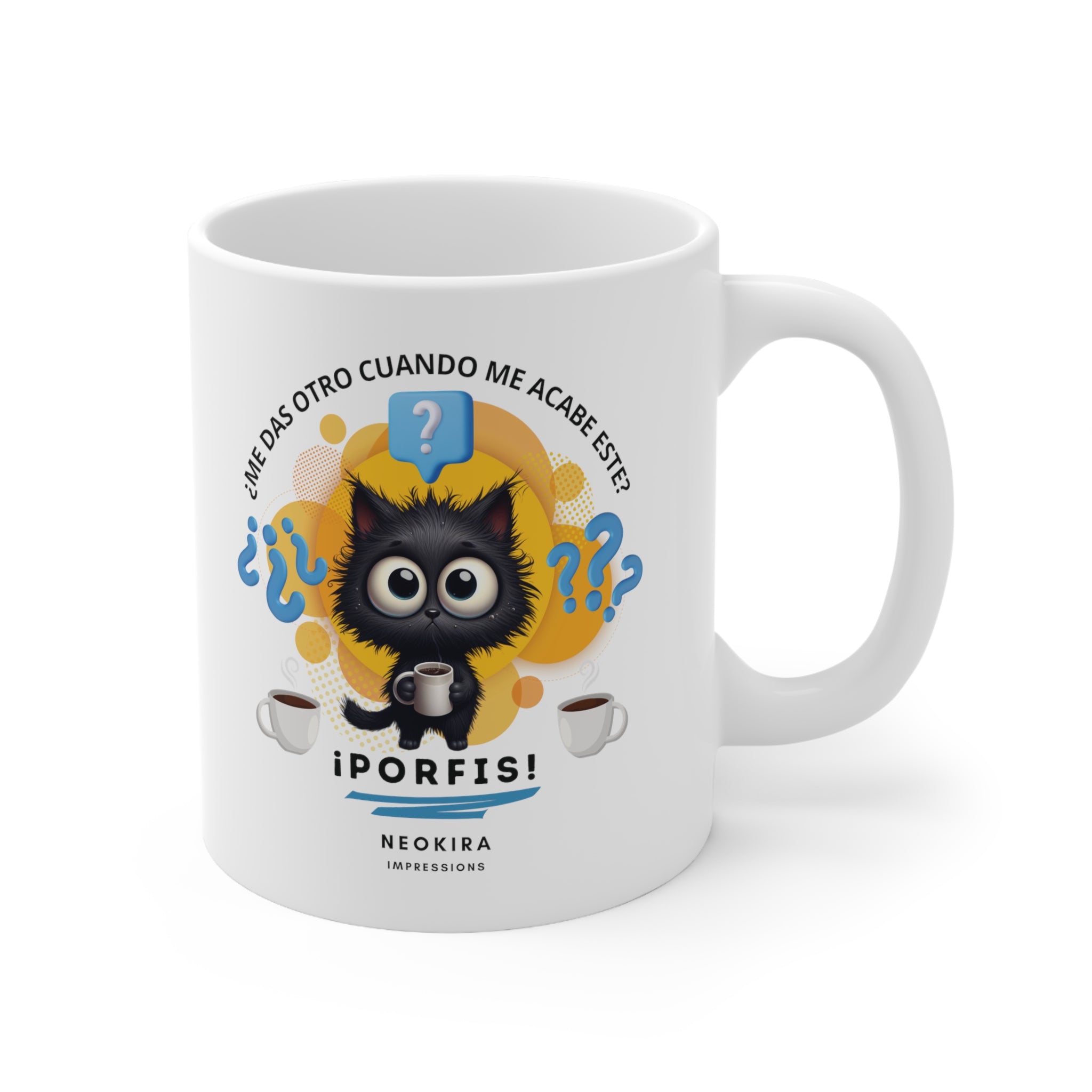 ME DAS OTRO Ceramic Mug 11oz 11oz Mug Printify   