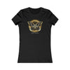 BLACK AND GOLDEN BUTTERFLY Women's Favorite Tee T-Shirt Printify L Black 