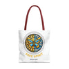 FREE SPIRIT Tote Bag Tote Bag Printify 18" × 18'' Red 