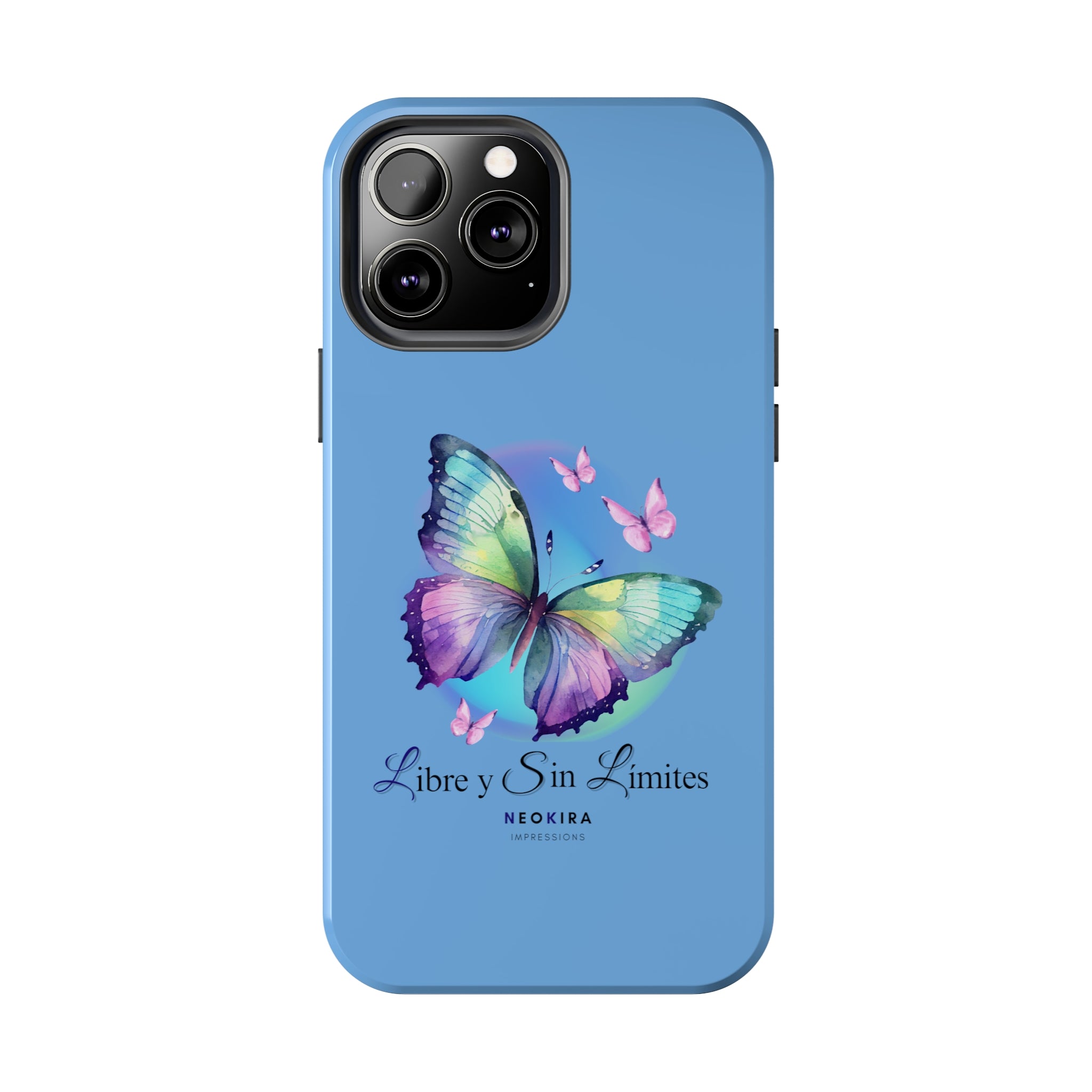 LIBRE Y SIN LIMITES (BLUE) Tough Phone Cases Phone Case Printify   