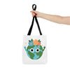 EARTH Tote Bag (AOP) Tote Bag Printify   