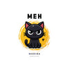 MEH Kiss-Cut Vinyl Decals Paper products Printify   