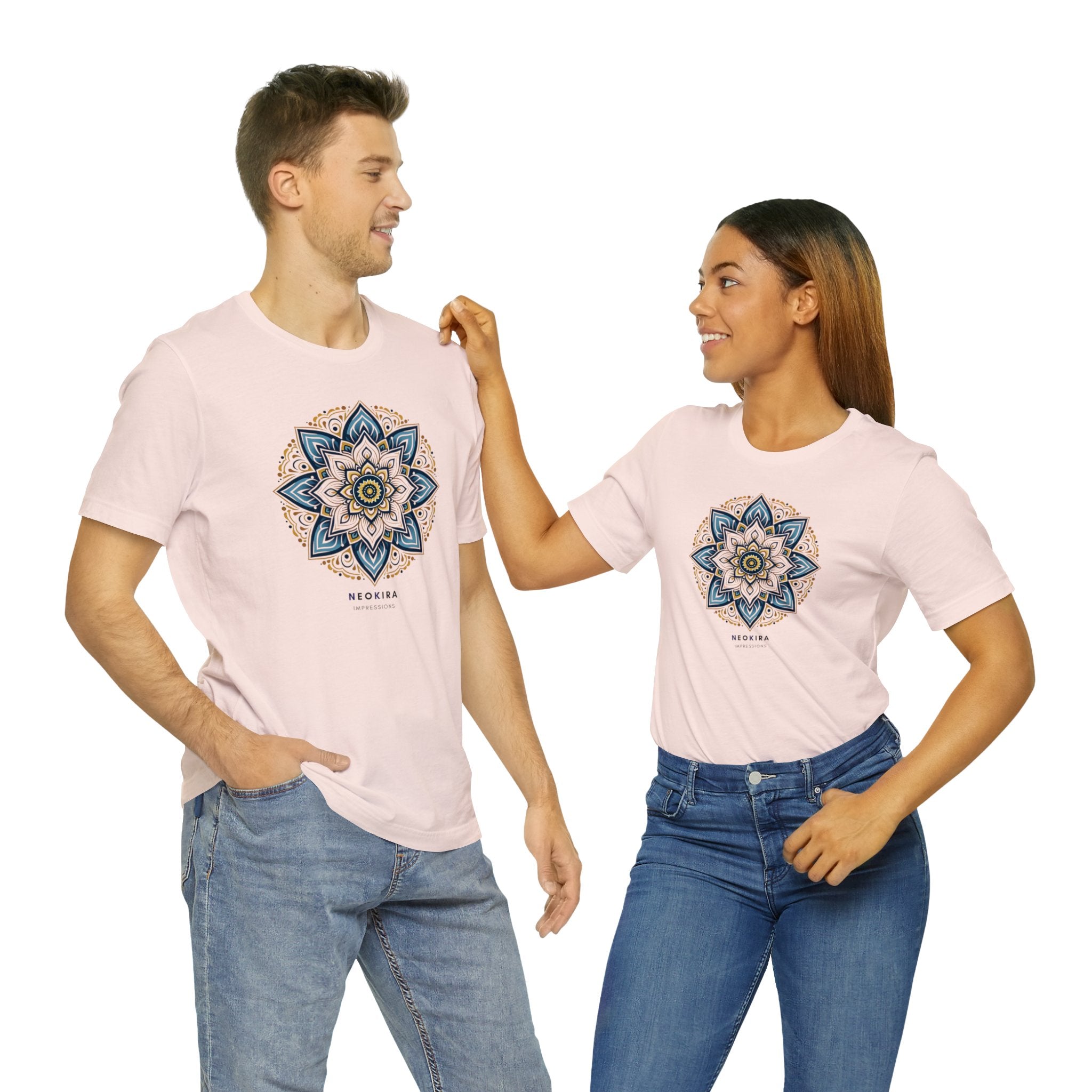 MANDALA Unisex Jersey Short Sleeve Tee T-Shirt Printify   