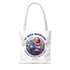 YO SERIA BORINCANA AUNQUE... Tote Bag Tote Bag Printify   