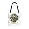 FREE SPIRIT Tote Bag Tote Bag Printify 18" × 18'' Navy 