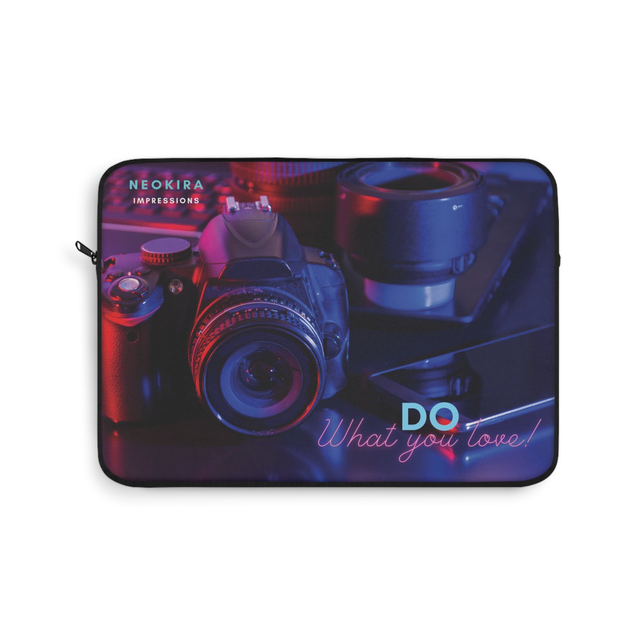 LOVE PHOTOGRAPHY Laptop Sleeve Laptop Sleeve Printify 13