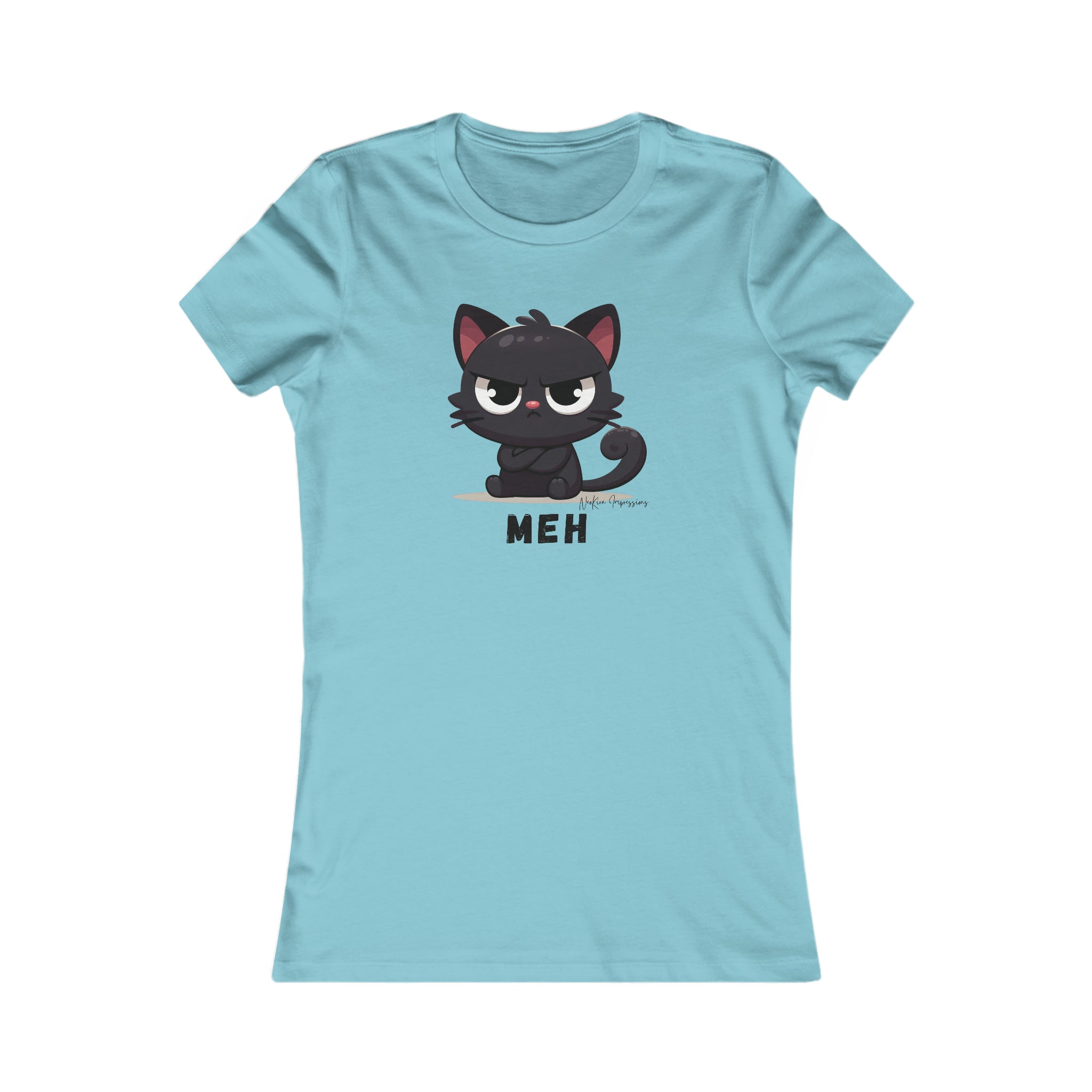 MEH Women's Favorite Tee T-Shirt Printify S Turquoise 