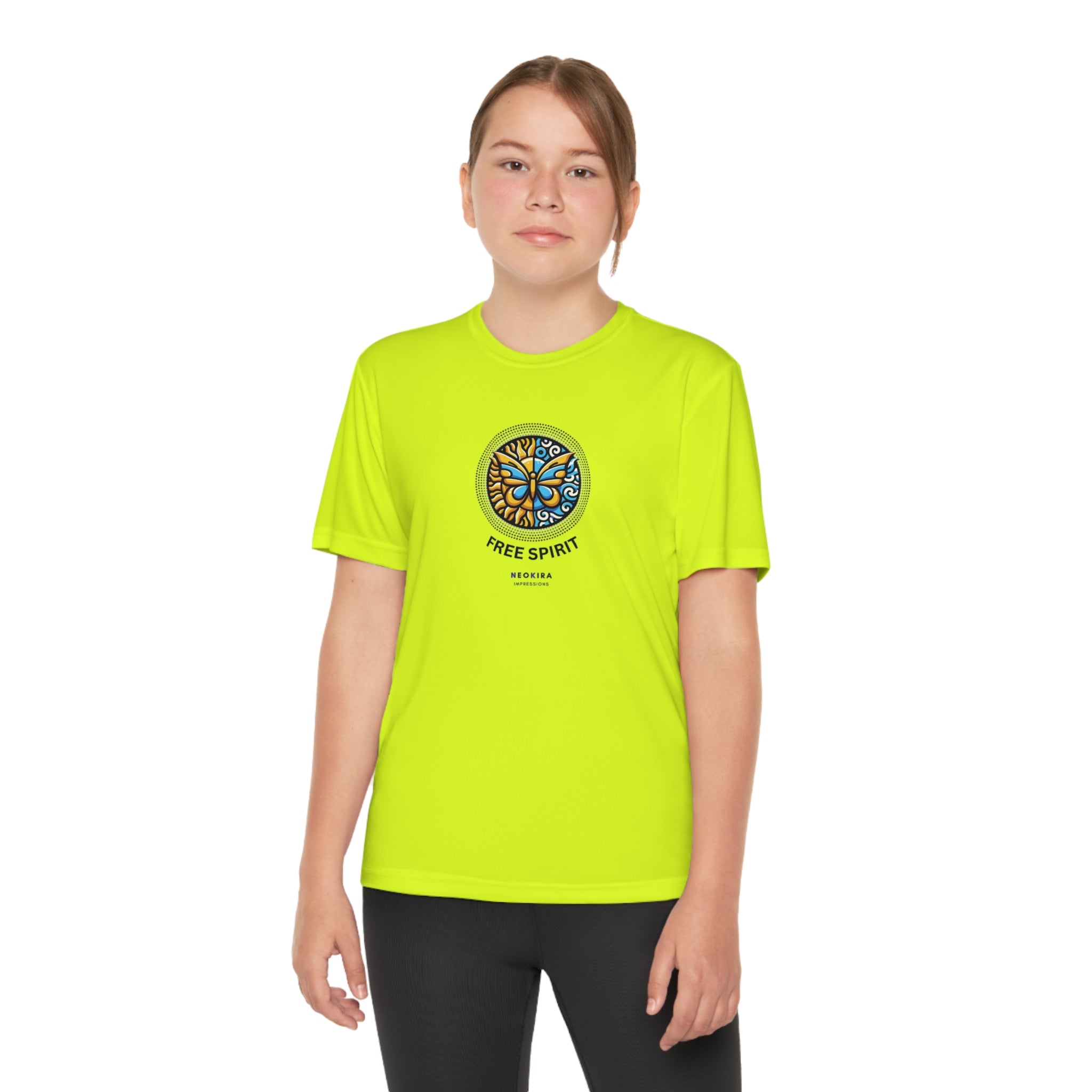 FREE SPIRIT Youth Competitor Tee Kids clothes Printify   