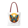 BUTTERFLY Tote Bag Tote Bag Printify   