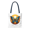 BUTTERFLY Tote Bag Tote Bag Printify   