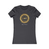 MOON PHASES Women's Favorite Tee T-Shirt Printify S Dark Grey 