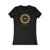 MOON PHASES Women's Favorite Tee T-Shirt Printify L Black 