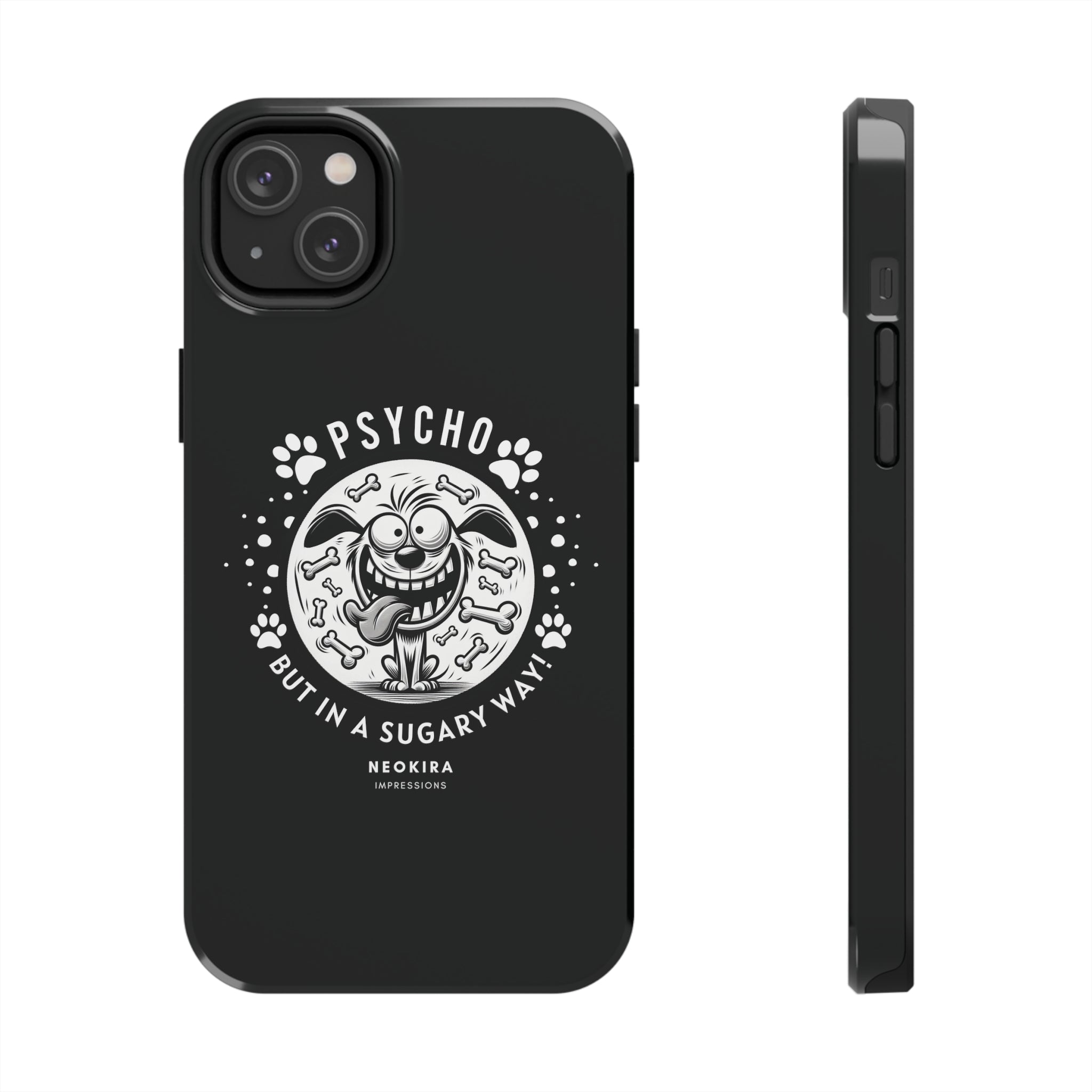 PSYCHO DOG... Tough Phone Cases Phone Case Printify   