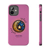 MOON AND STARS (PINK) Tough Phone Cases Phone Case Printify iPhone 12  