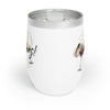 TIME TO WINE DOWN Chill Wine Tumbler Wine Tumbler Printify   