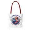 YO SERIA BORINCANA AUNQUE... Tote Bag Tote Bag Printify   