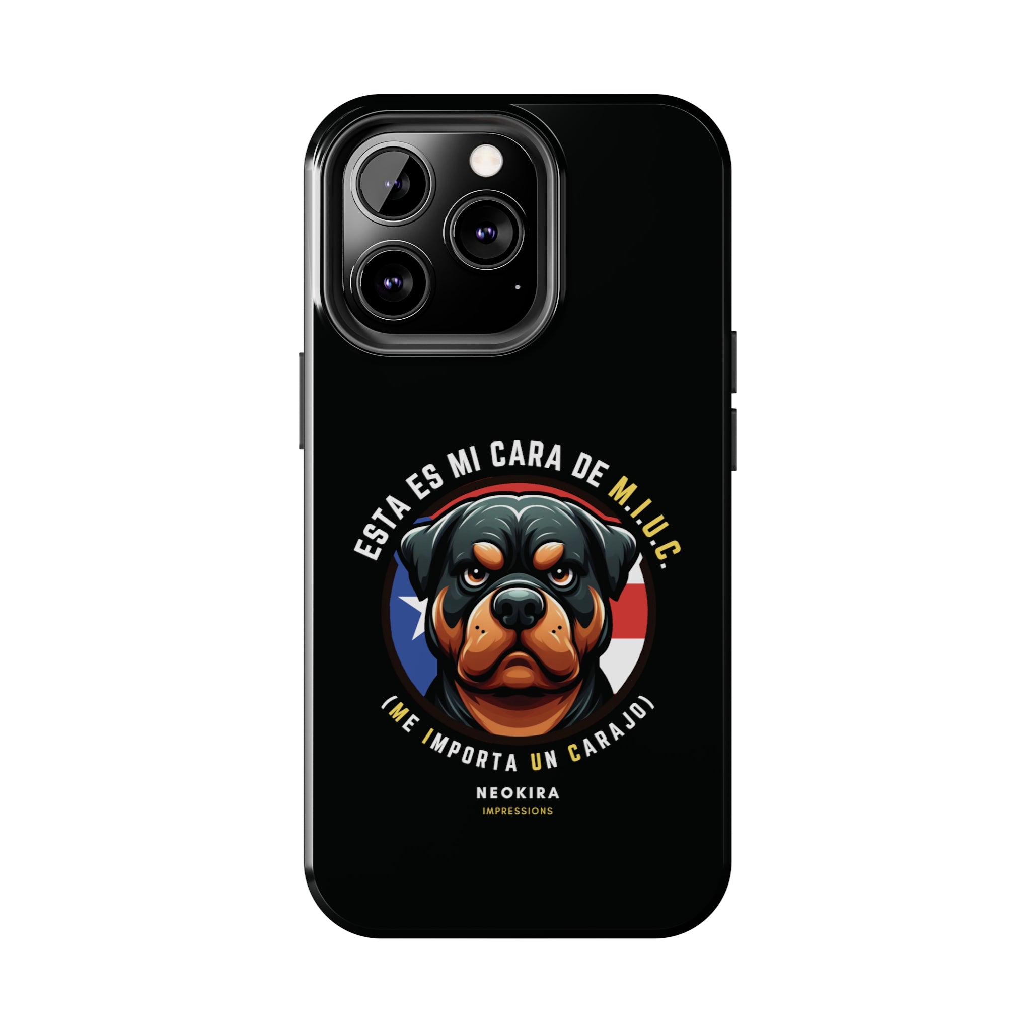 M.I.U.C. (BLACK) Tough Phone Cases Phone Case Printify   