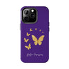 GOLDEN BUTTERFLIES Tough Phone Cases Phone Case Printify   