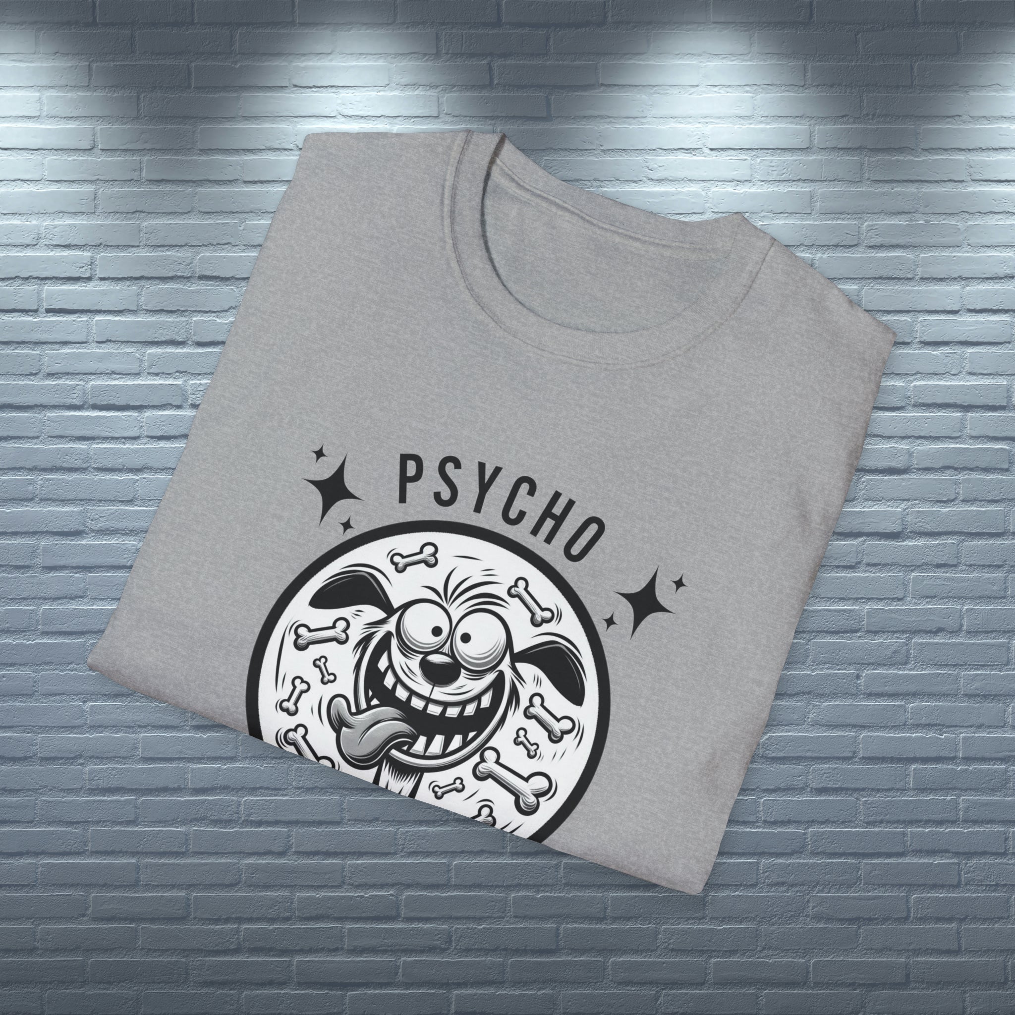 PSYCHO Unisex Softstyle T-Shirt T-Shirt Printify   