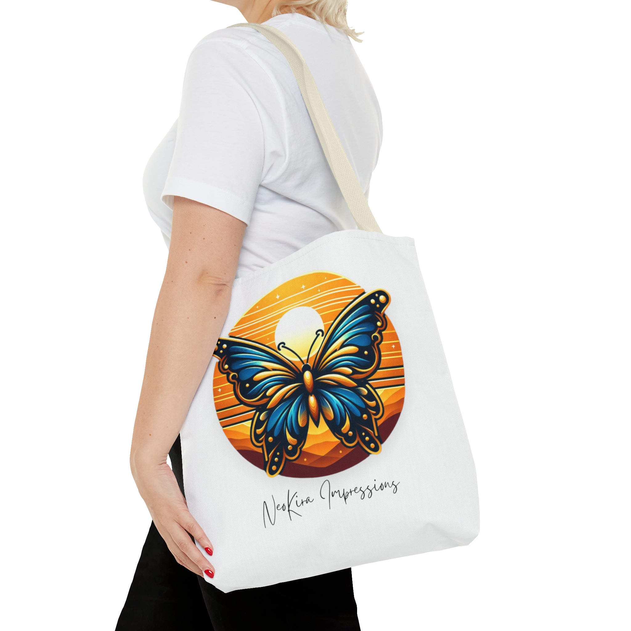 BUTTERFLY Tote Bag Tote Bag Printify   