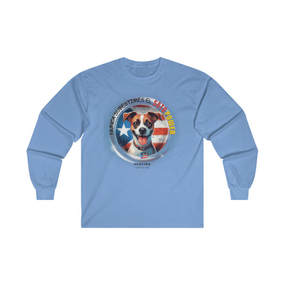 SATO POWER Men Ultra Cotton Long Sleeve Tee - NeoKira Unlimited