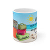 RELAX QUE SOLO ME VOY POR PAR DE DIAS Ceramic Mug 11oz 11oz Mug Printify   