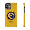 MOON AND STARS (YELLOW) Tough Phone Cases Phone Case Printify   