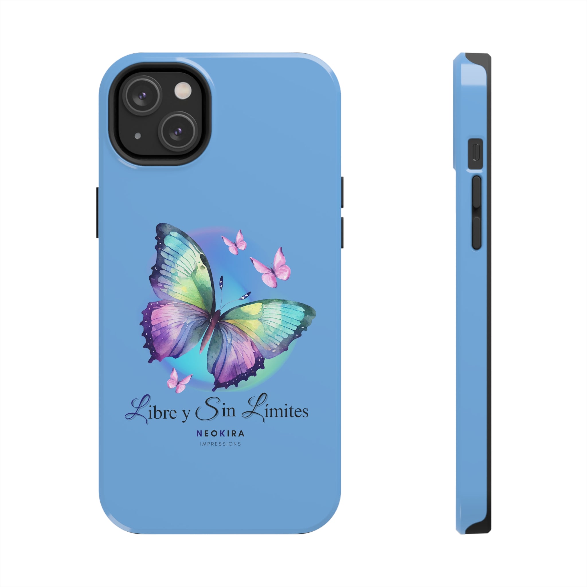 LIBRE Y SIN LIMITES (BLUE) Tough Phone Cases Phone Case Printify   