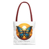 BUTTERFLY Tote Bag Tote Bag Printify 13" × 13'' Red 