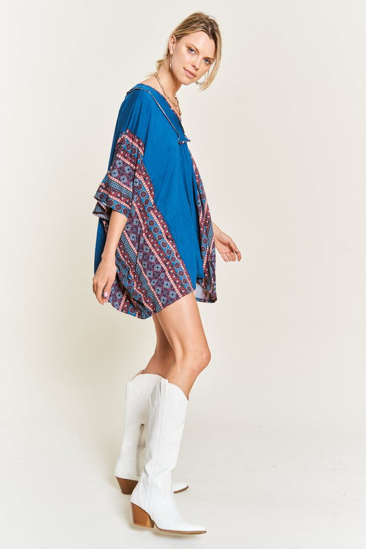 Jade By Jane Bohemian Poncho Tunic Ponchos Jade By Jane   