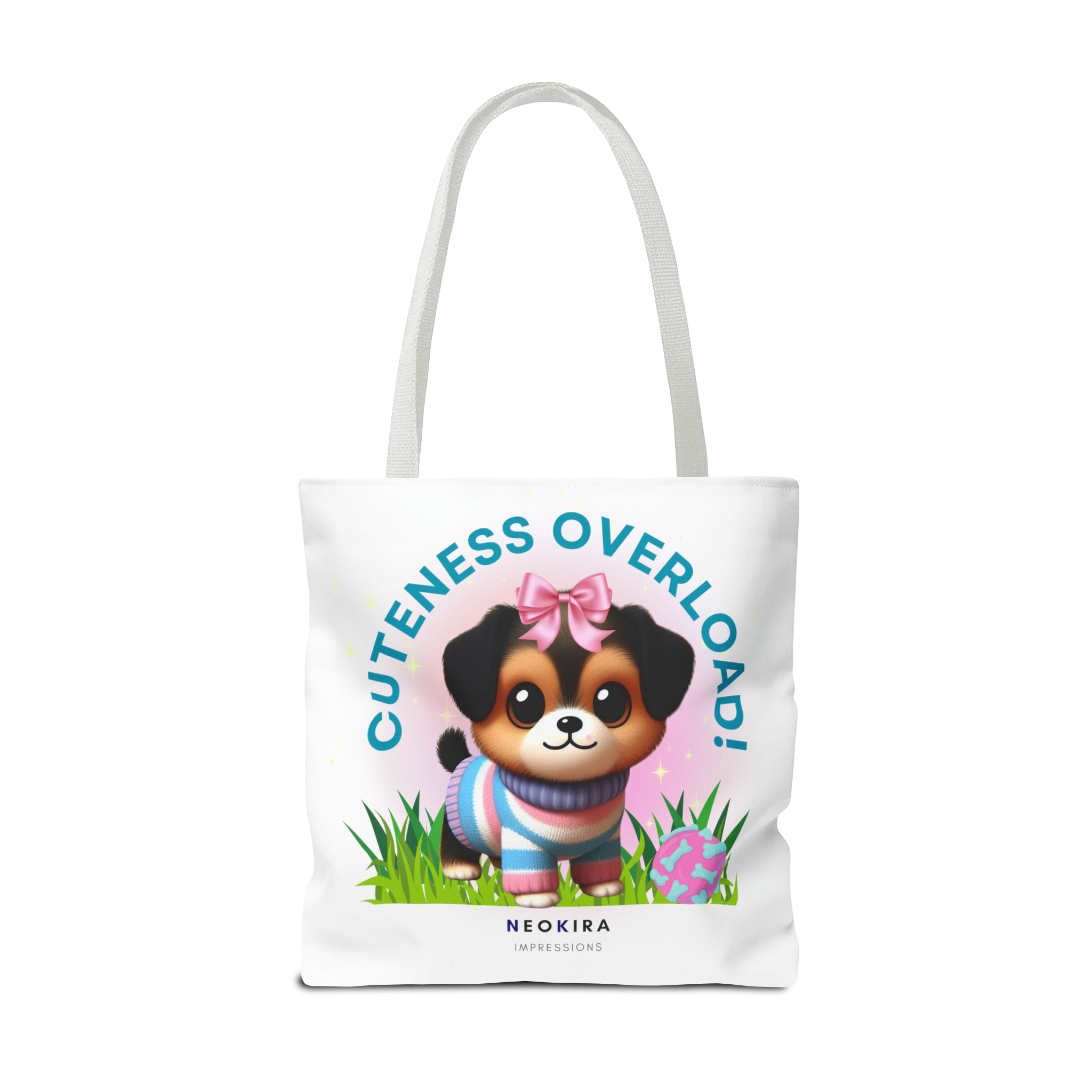 ADORABLE Tote Bag Tote Bag Printify   