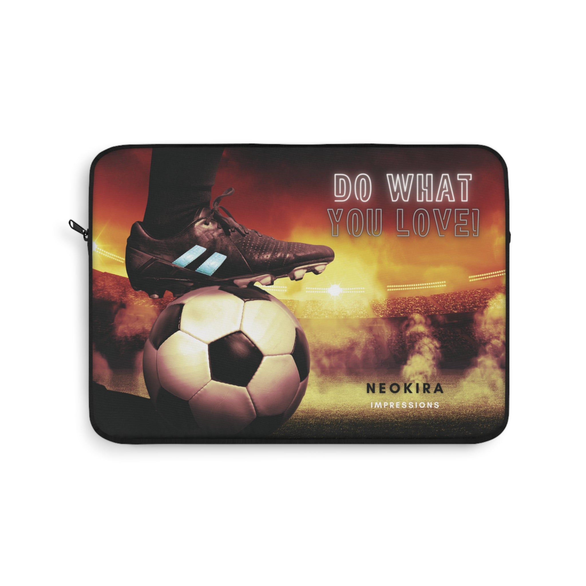 SOCCER Laptop Sleeve Laptop Sleeve Printify 13