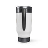 EL UNIVERSO ESTA DENTRO DE TI Stainless Steel Travel Mug with Handle, 14oz Stainless Steel Mug Printify   