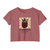 SANGRIA Women's Festival Crop Top Crop Tee Printify Smoked Paprika XS 