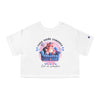 CADA SUENO... Champion Women's Heritage Cropped T-Shirt Crop Tee Printify   