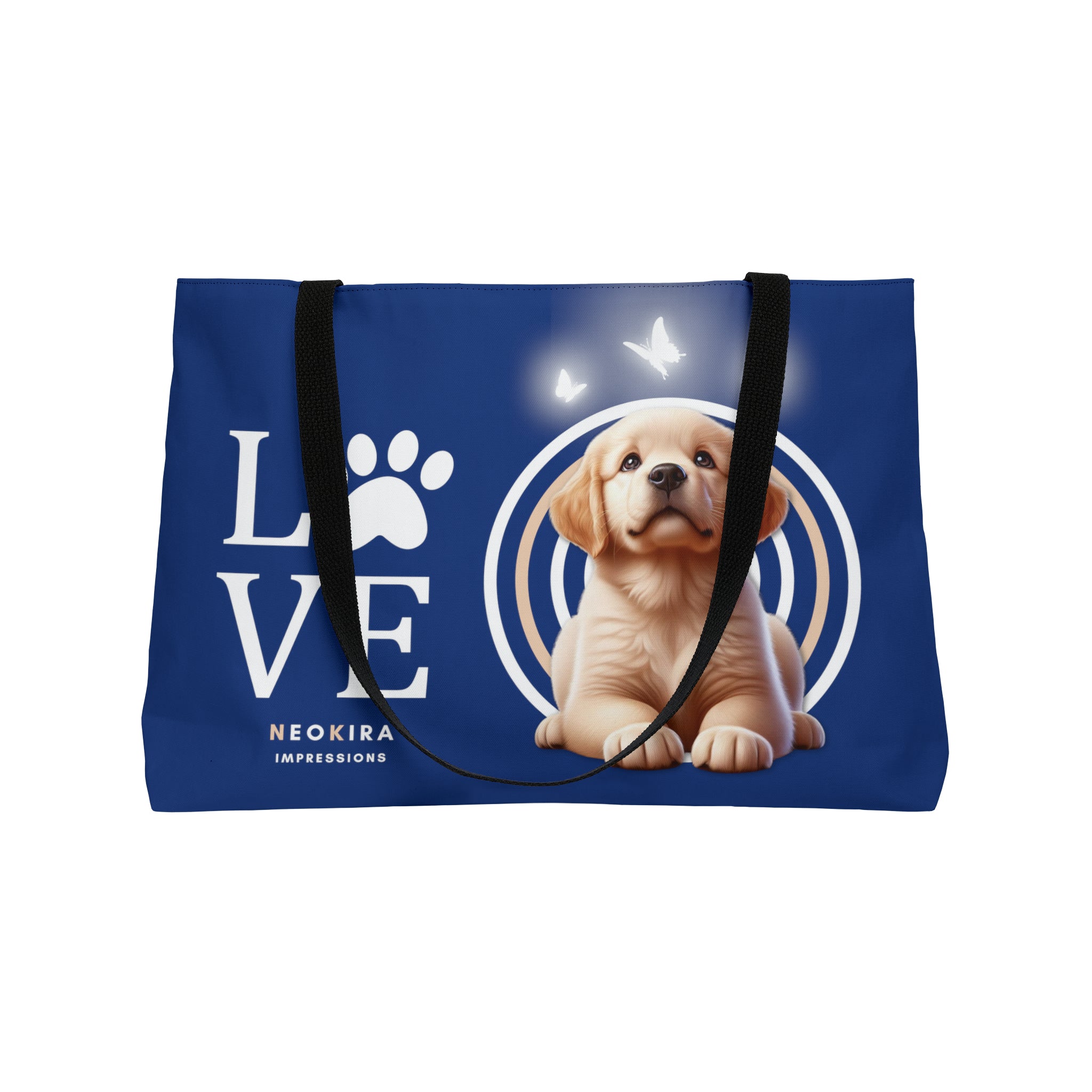 DOG LOVE  Tote Bag Tote Bag Printify   